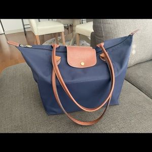 Longchamp Large Tote Navy